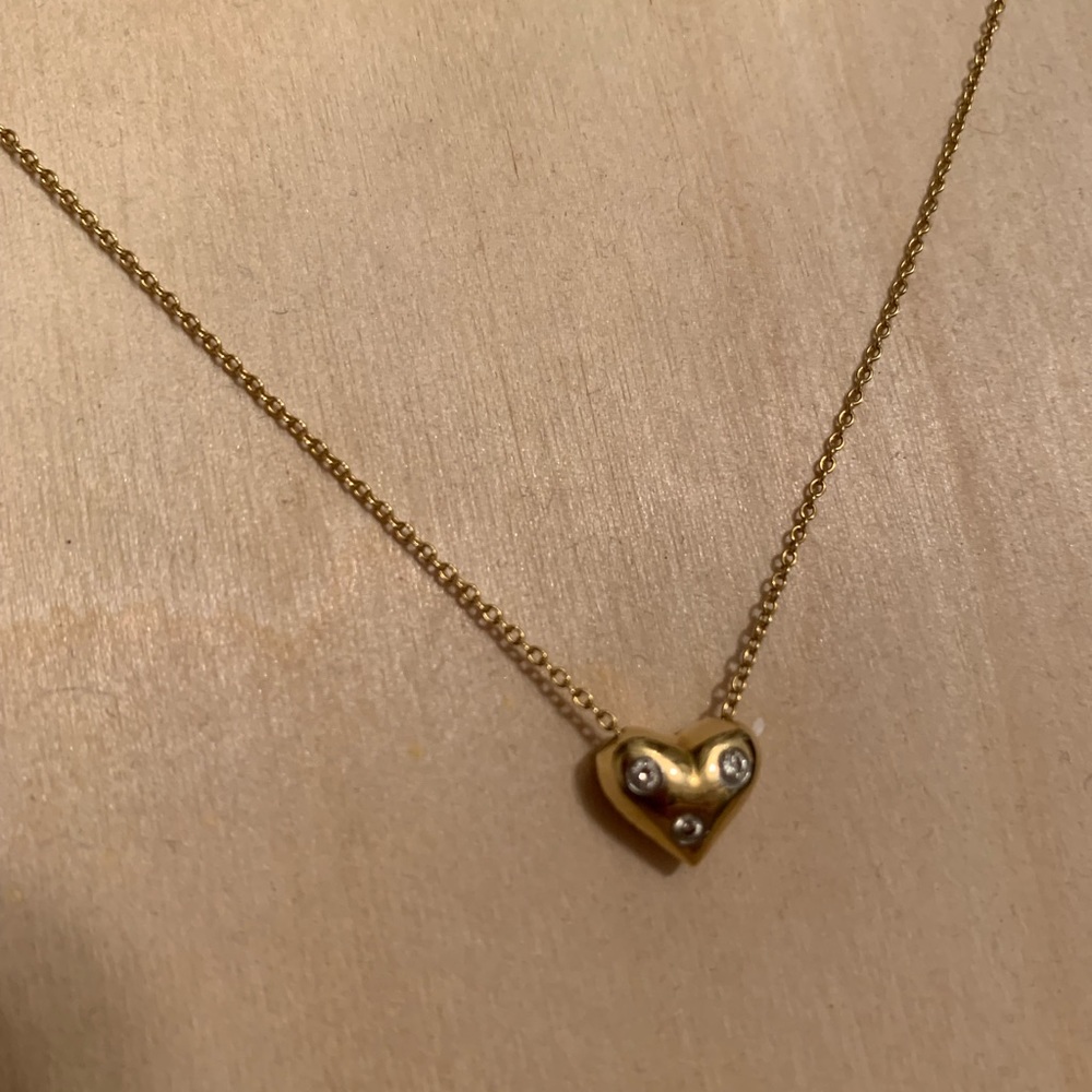 Tiffany&co heart necklace